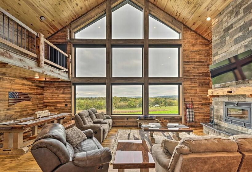 Galena Cabin W/ Wraparound Porch & Game Room!