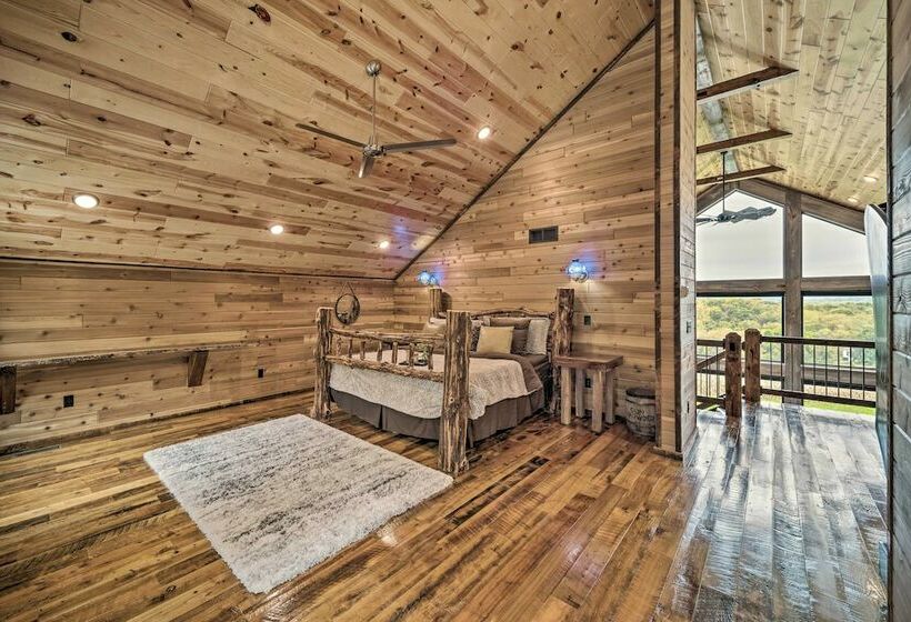 Galena Cabin W/ Wraparound Porch & Game Room!