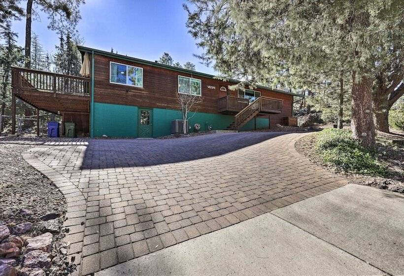 Prescott Home W/ Fireplace ~ 2 Mi To Downtown!