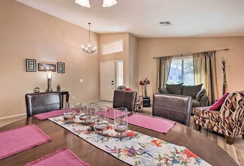 Maricopa Home W/ Swim Up Bar, Heated Pool & Slide