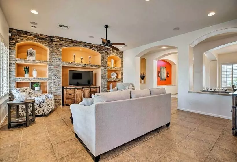 Luxury Sonoran Oasis: 11 Mi To Phoenix Raceway!