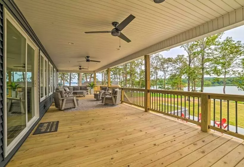 Modern Kentucky Lake Home W/ Deck, Dock, View