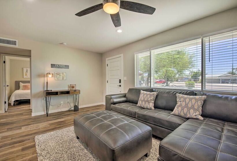 Tempe Retreat W/ Spacious Yard ~ 1 Mi To Asu!
