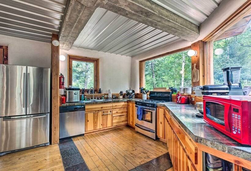 Angel Fire Cabin W/ Deck ~ 2 Mi To Ski & Hiking!