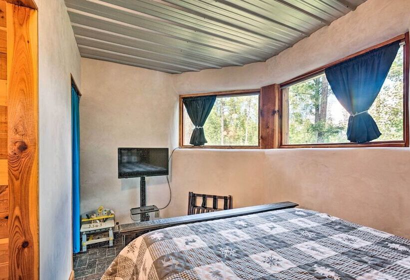 Angel Fire Cabin W/ Deck ~ 2 Mi To Ski & Hiking!