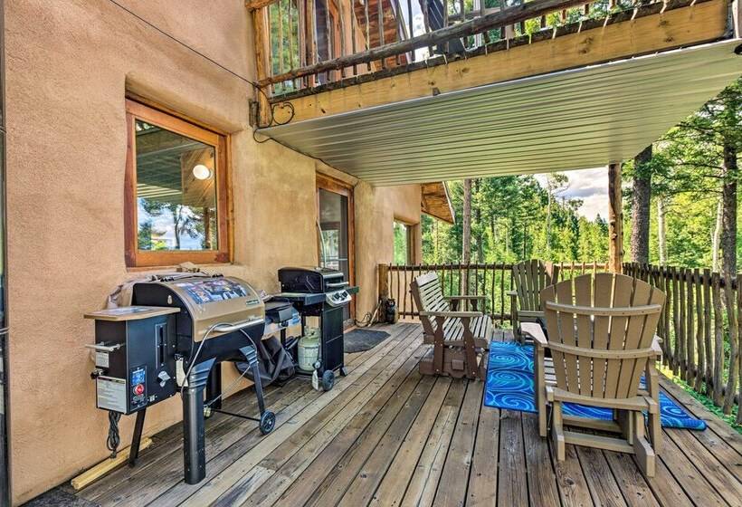 Angel Fire Cabin W/ Deck ~ 2 Mi To Ski & Hiking!