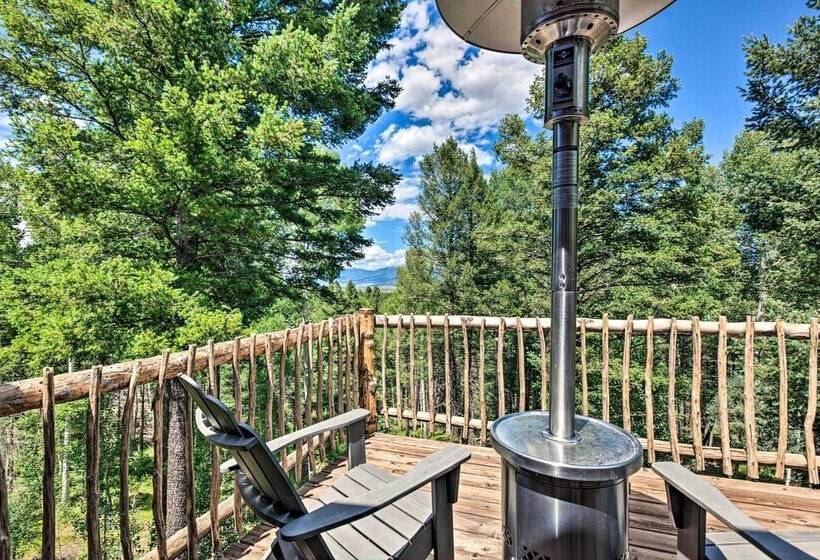 Angel Fire Cabin W/ Deck ~ 2 Mi To Ski & Hiking!