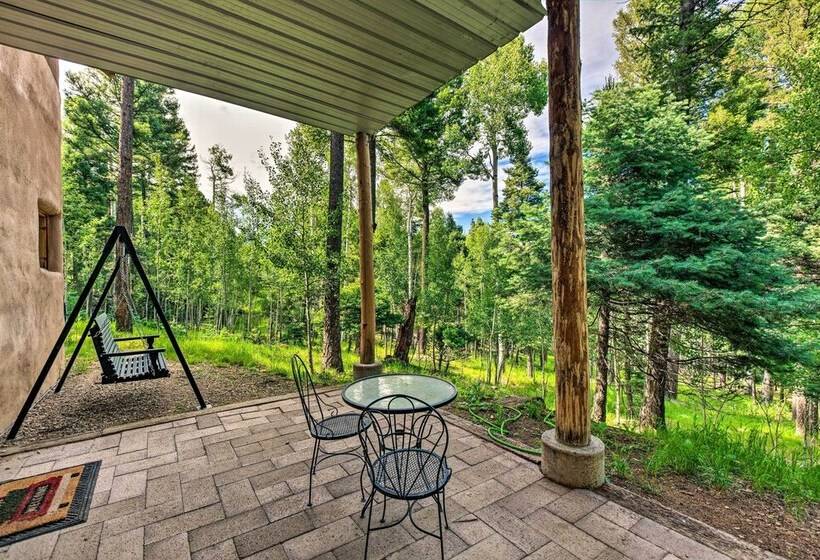 Angel Fire Cabin W/ Deck ~ 2 Mi To Ski & Hiking!