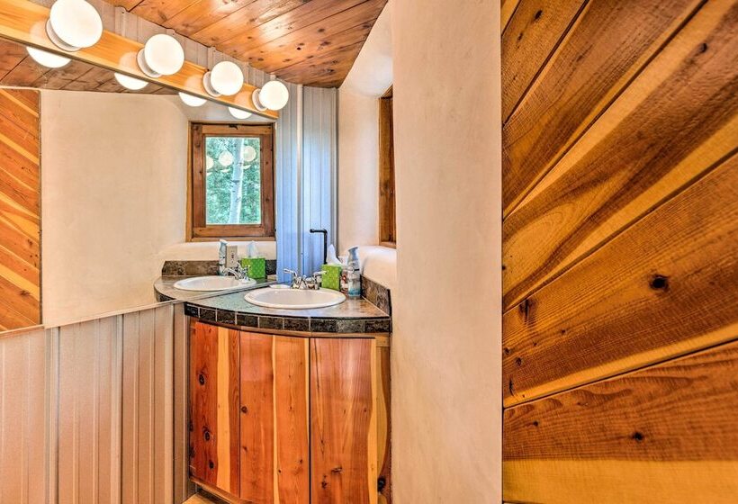 Angel Fire Cabin W/ Deck ~ 2 Mi To Ski & Hiking!