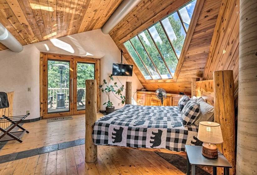 Angel Fire Cabin W/ Deck ~ 2 Mi To Ski & Hiking!