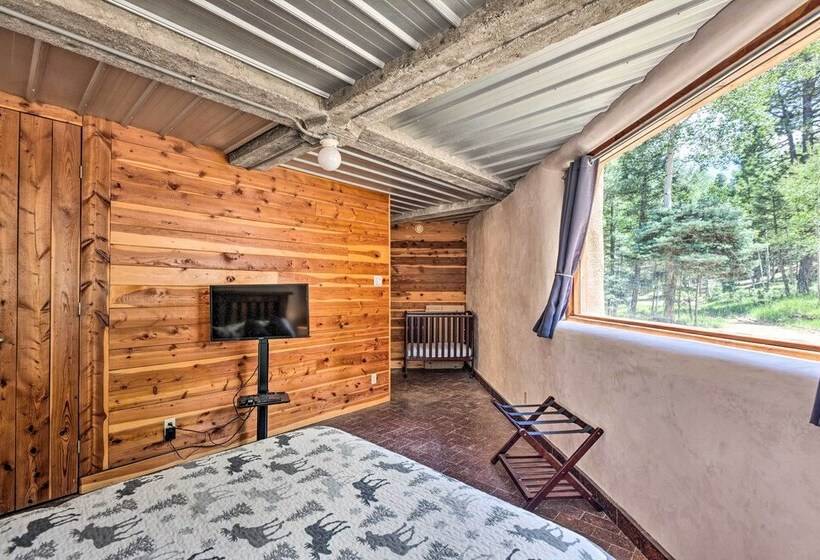 Angel Fire Cabin W/ Deck ~ 2 Mi To Ski & Hiking!