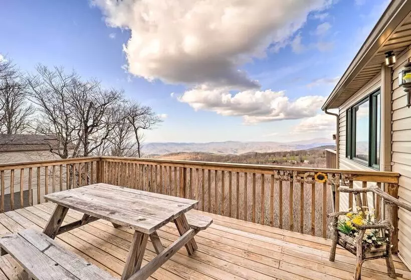 Beech Mountain Cabin W/ Million Dollar Views!