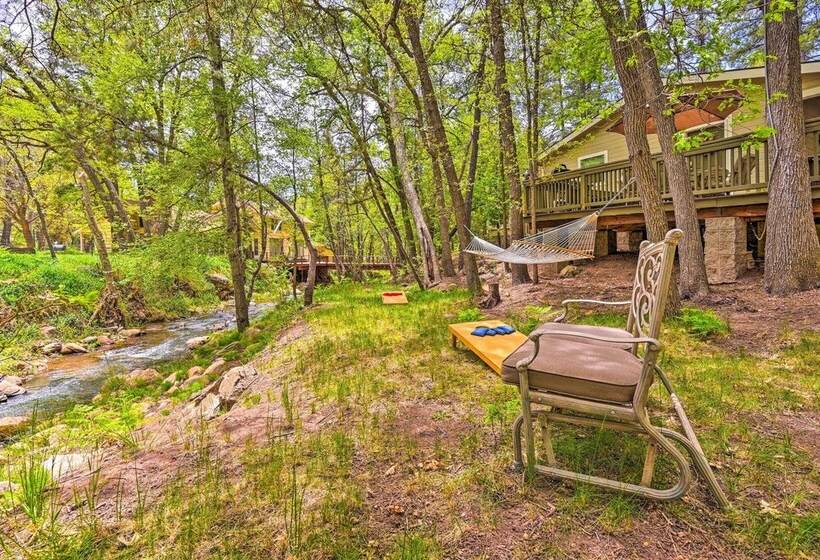 Creekside Payson Cabin W/ Deck   Near Hiking!