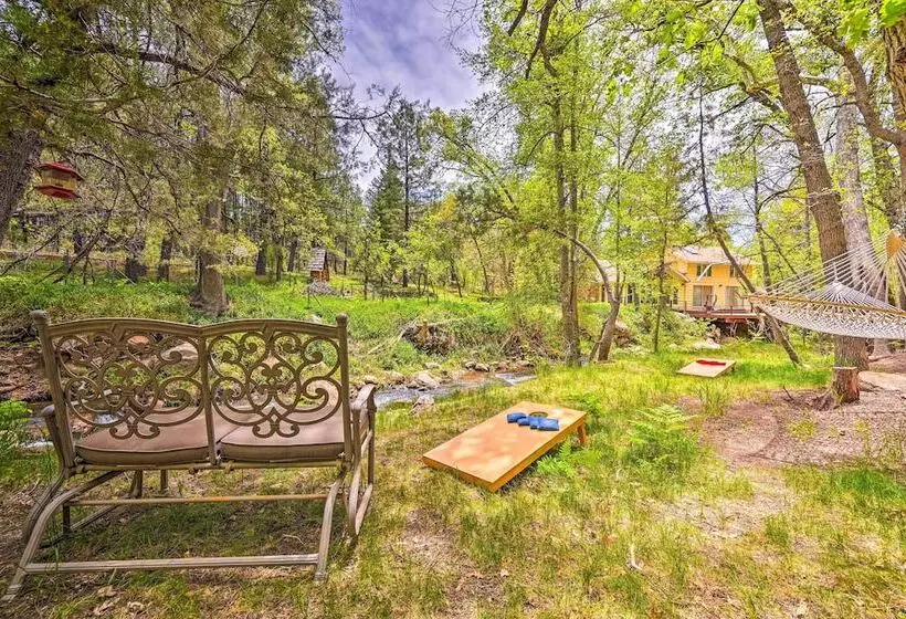 Creekside Payson Cabin W/ Deck   Near Hiking!