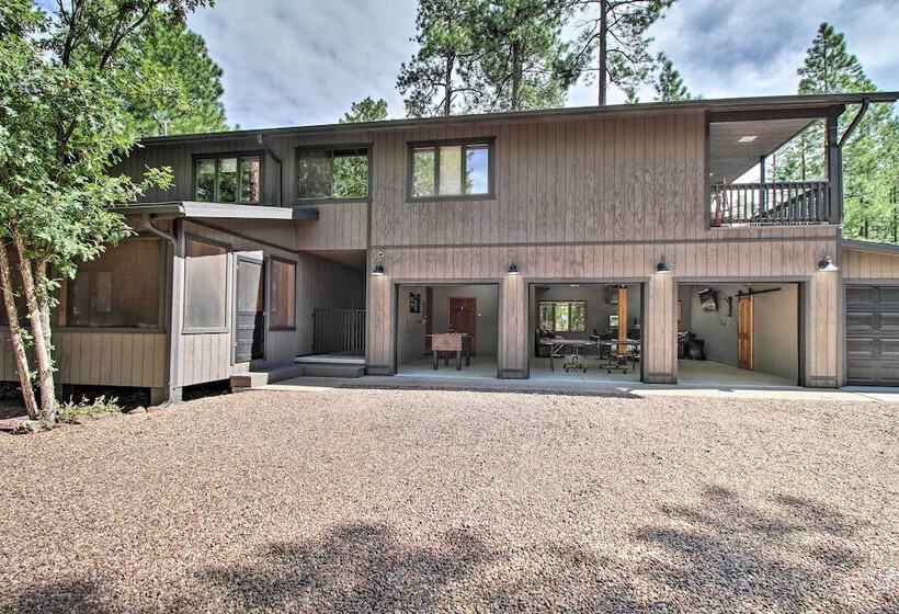 Chic Pinetop Retreat W/ Separate Apartment!