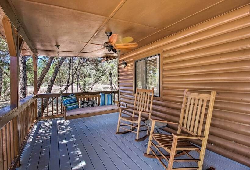 Cozy Heber Cabin Retreat W/ Deck + Fireplace!