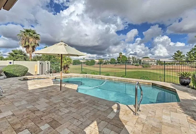 Gilbert House W/ Private Pool & Golf Course Views!