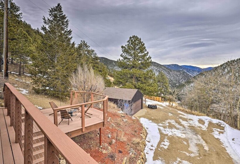 Private Sauna & Mtn Views: Idaho Springs Gem