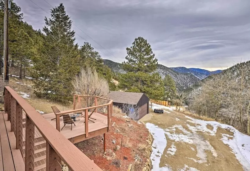 Private Sauna & Mtn Views: Idaho Springs Gem