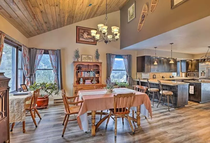 Private Sauna & Mtn Views: Idaho Springs Gem