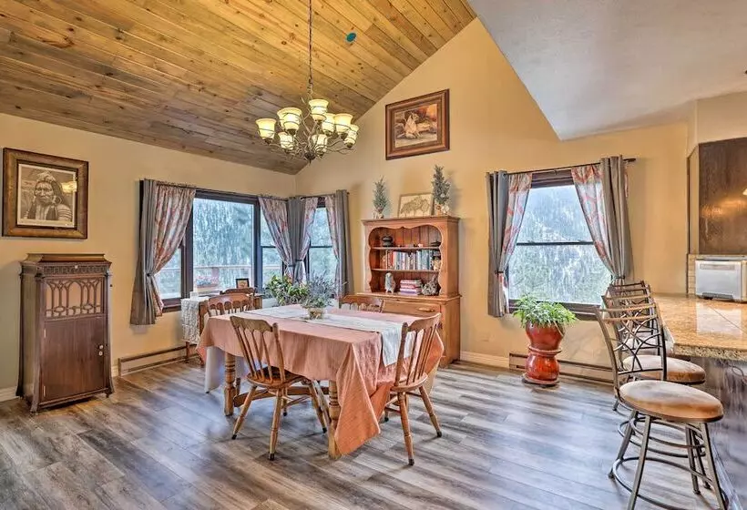 Private Sauna & Mtn Views: Idaho Springs Gem