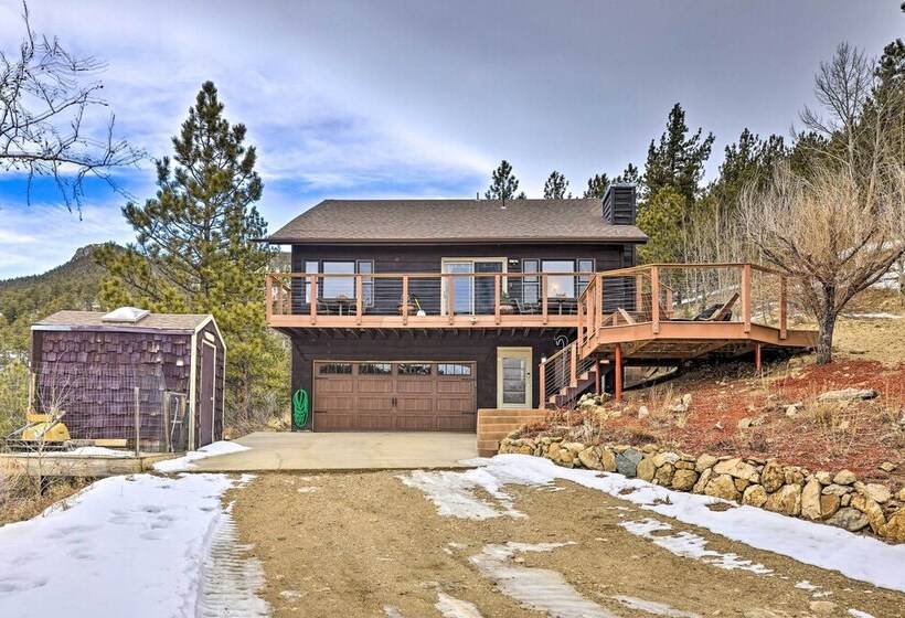 Private Sauna & Mtn Views: Idaho Springs Gem