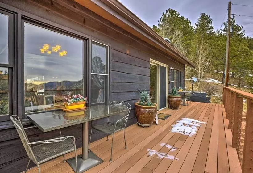Private Sauna & Mtn Views: Idaho Springs Gem