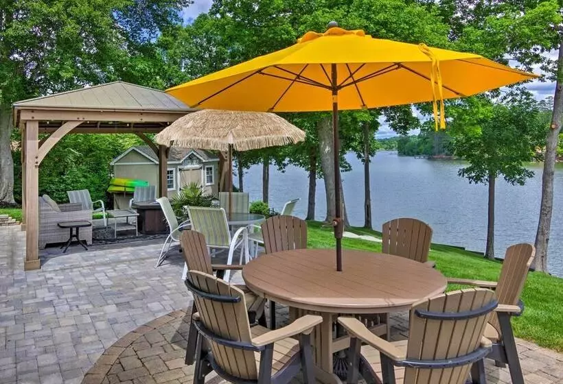 Paradise Lakehouse  In Hickory W/ Dock & Views!