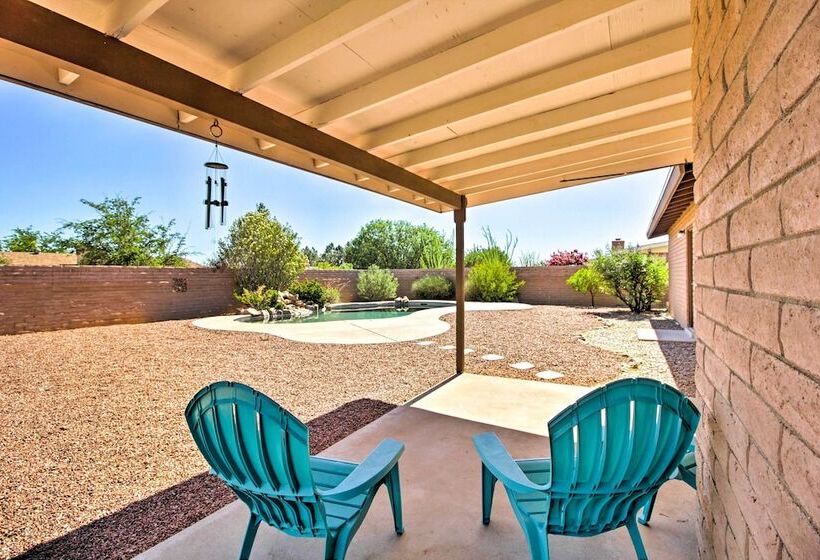 Pearce Sunsites Home W/ Pool & Desert Mtn Views!