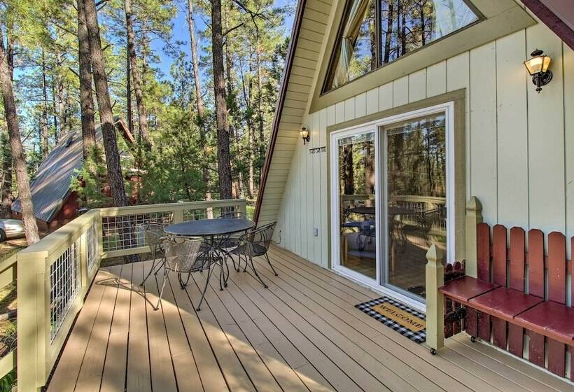 A Frame Cabin W/ Deck & Grill In Pinetop!