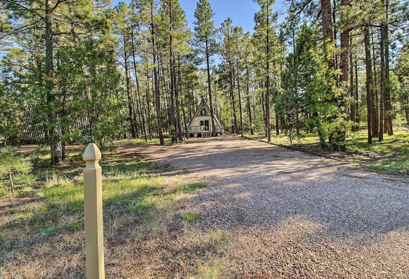 A Frame Cabin W/ Deck & Grill In Pinetop!
