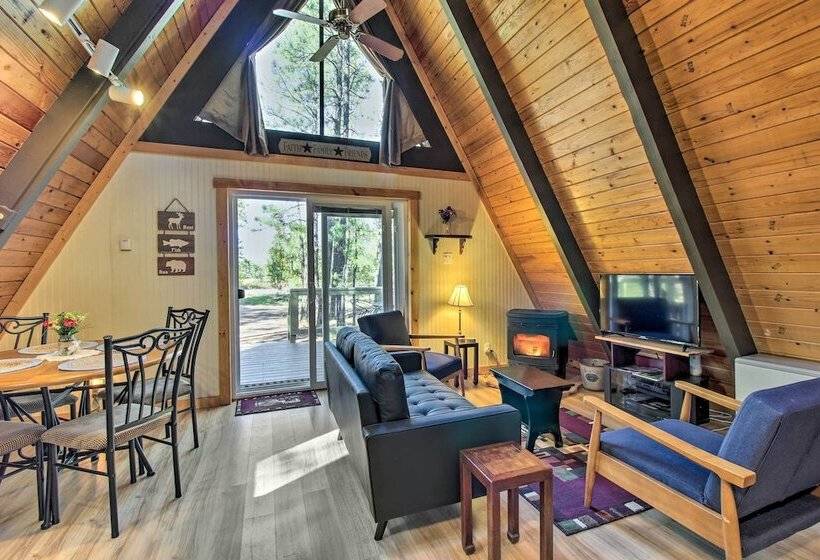 A Frame Cabin W/ Deck & Grill In Pinetop!