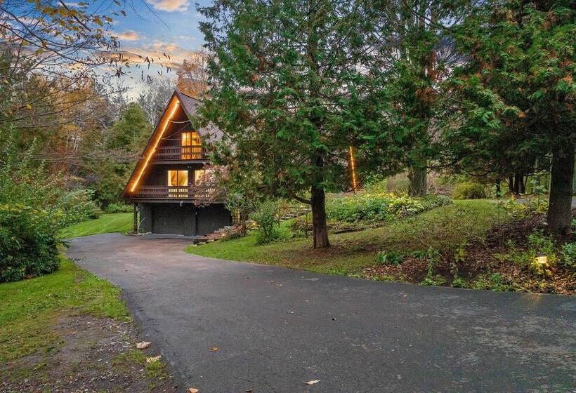 Rustic Lafayette A Frame Cabin W/ Game Room!