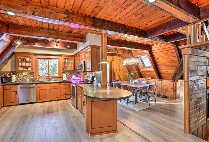 Rustic Lafayette A Frame Cabin W/ Game Room!