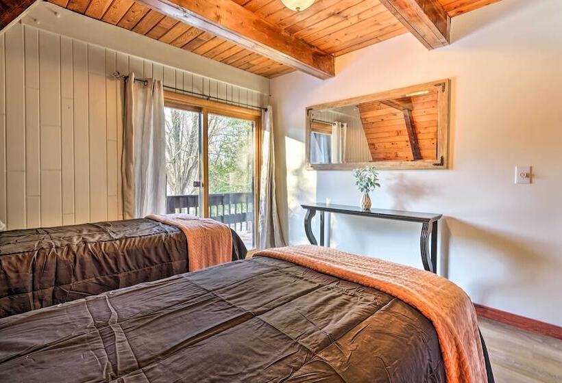 Rustic Lafayette A Frame Cabin W/ Game Room!