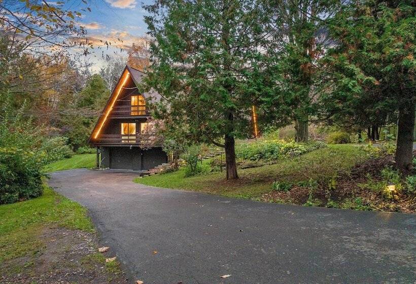 Rustic Lafayette A Frame Cabin W/ Game Room!