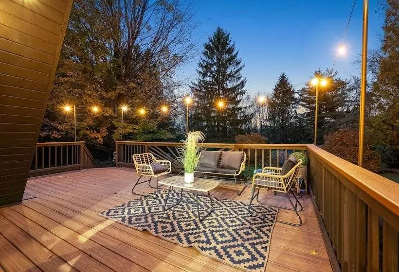 Rustic Lafayette A Frame Cabin W/ Game Room!