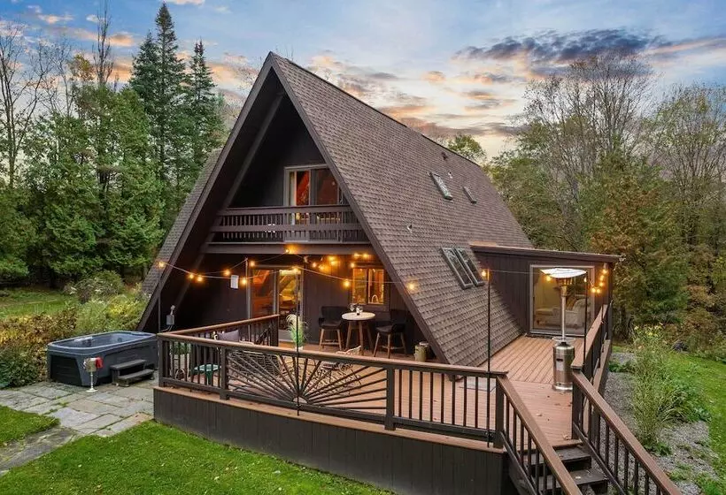 Rustic Lafayette A Frame Cabin W/ Game Room!