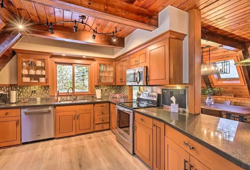 Rustic Lafayette A Frame Cabin W/ Game Room!