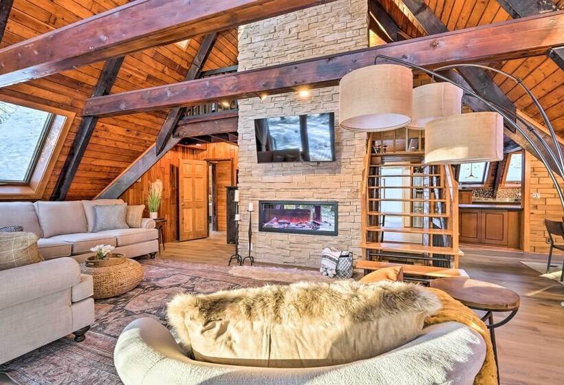 Rustic Lafayette A Frame Cabin W/ Game Room!