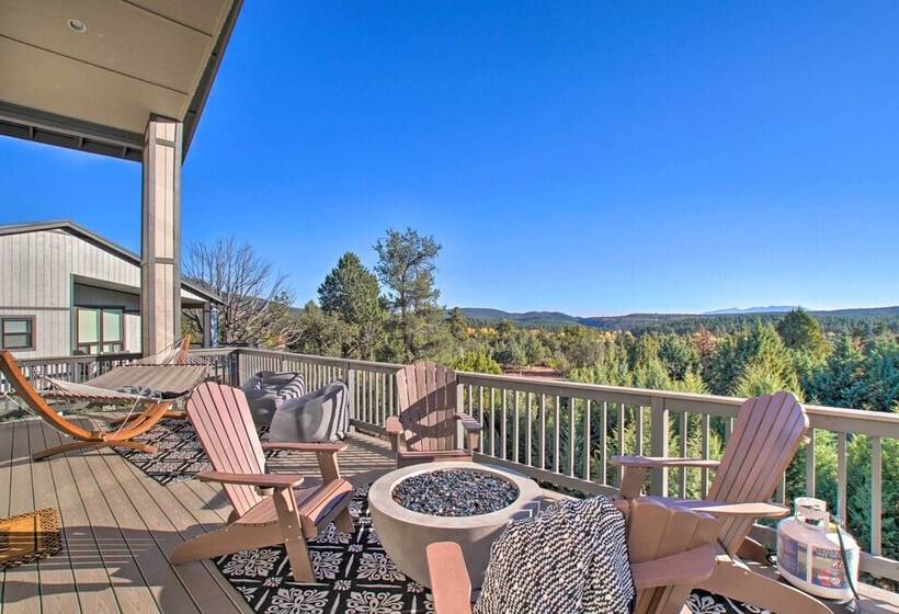 Views & Hot Tub:  Pineberry Modern  Luxury Home