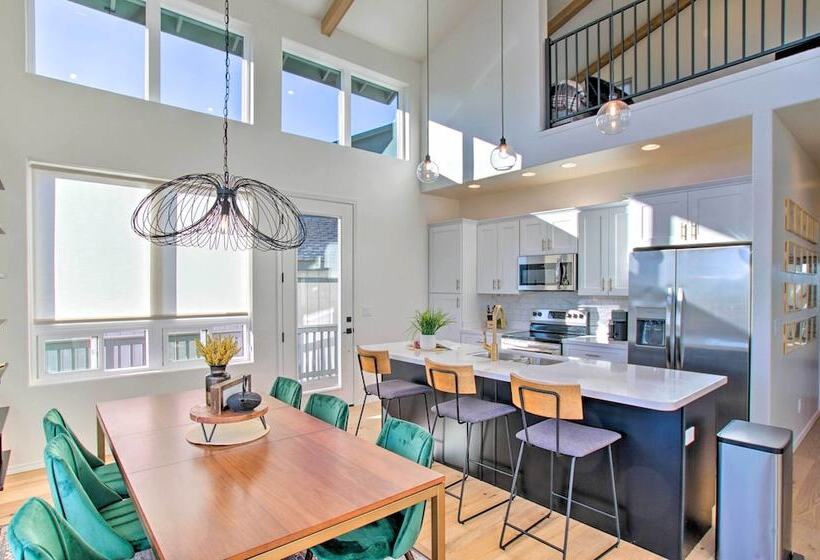 Views & Hot Tub:  Pineberry Modern  Luxury Home