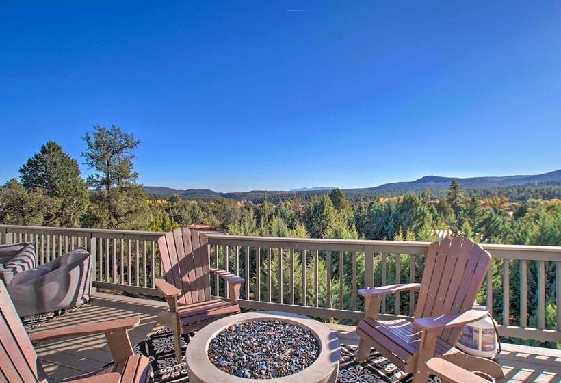 Views & Hot Tub:  Pineberry Modern  Luxury Home