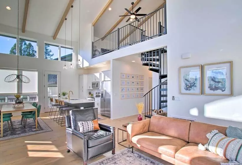 Views & Hot Tub:  Pineberry Modern  Luxury Home