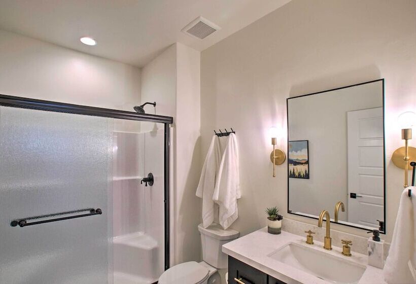 Views & Hot Tub:  Pineberry Modern  Luxury Home