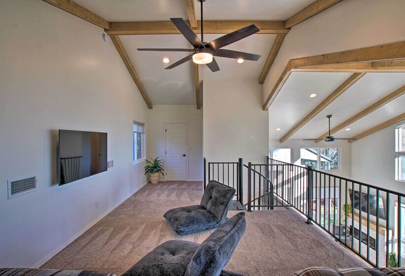 Views & Hot Tub:  Pineberry Modern  Luxury Home