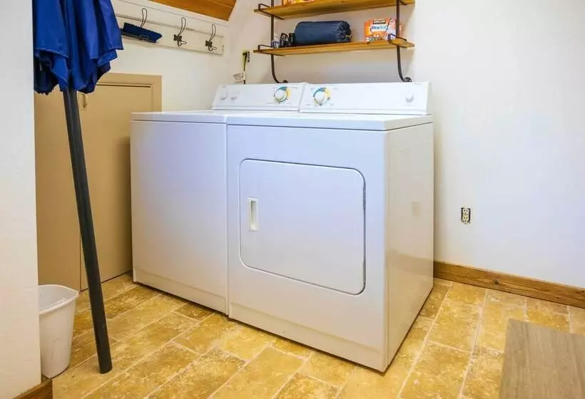 Furnished Deck + Fire Pit: Happy Jack Cabin