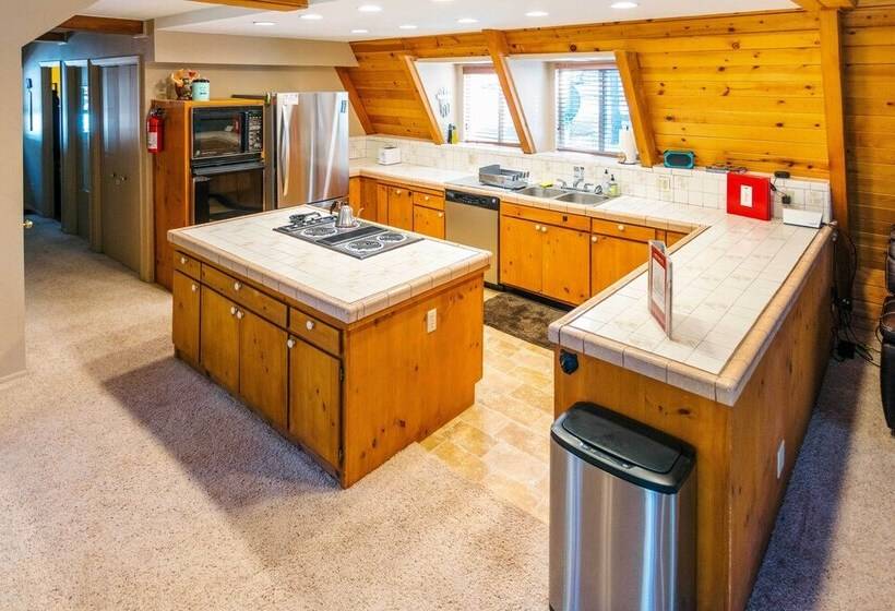 Furnished Deck + Fire Pit: Happy Jack Cabin