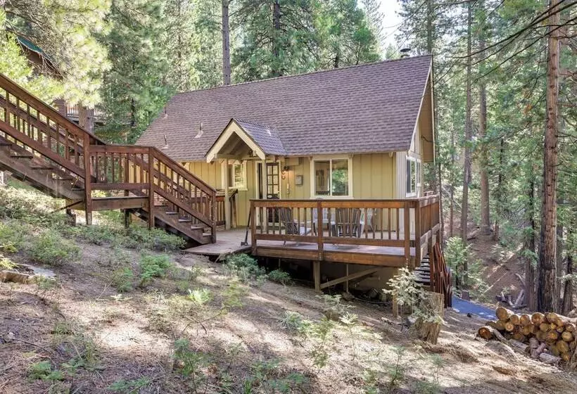 Forested Cold Springs Cabin W/ Wood Burning Stove!
