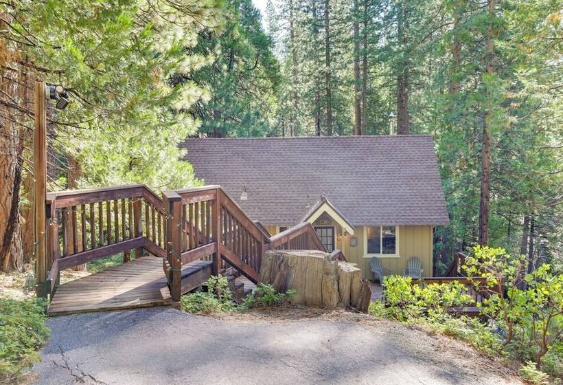 Forested Cold Springs Cabin W/ Wood Burning Stove!